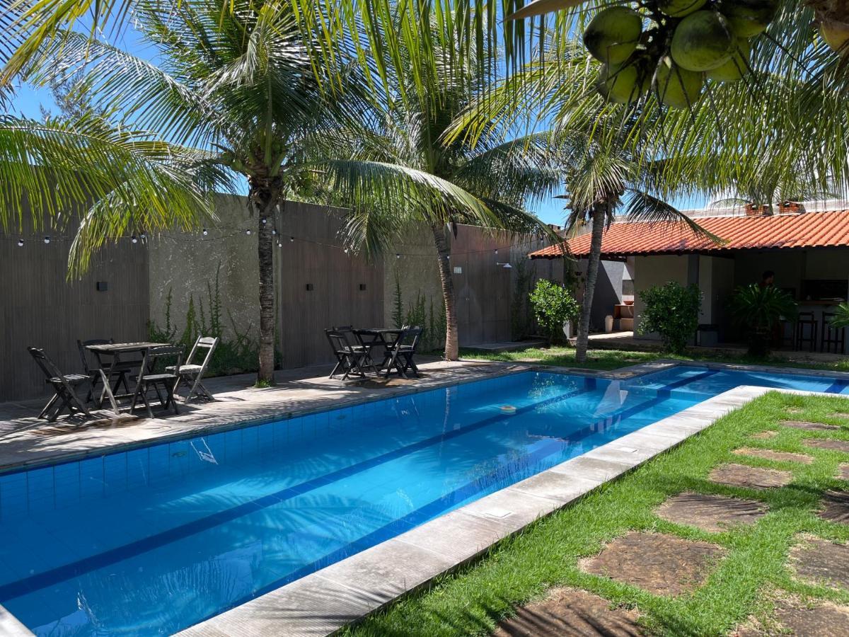 Flat Praia da Taíba - com vista Mar Exterior foto